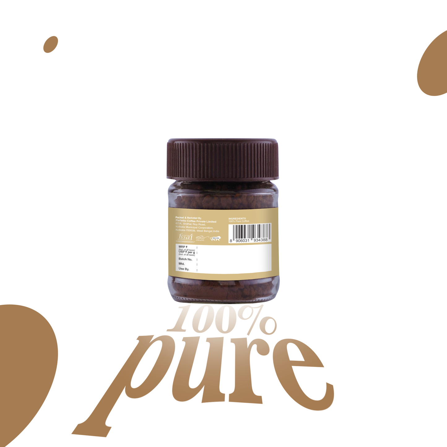 Perfetto Espresso 25g Jar