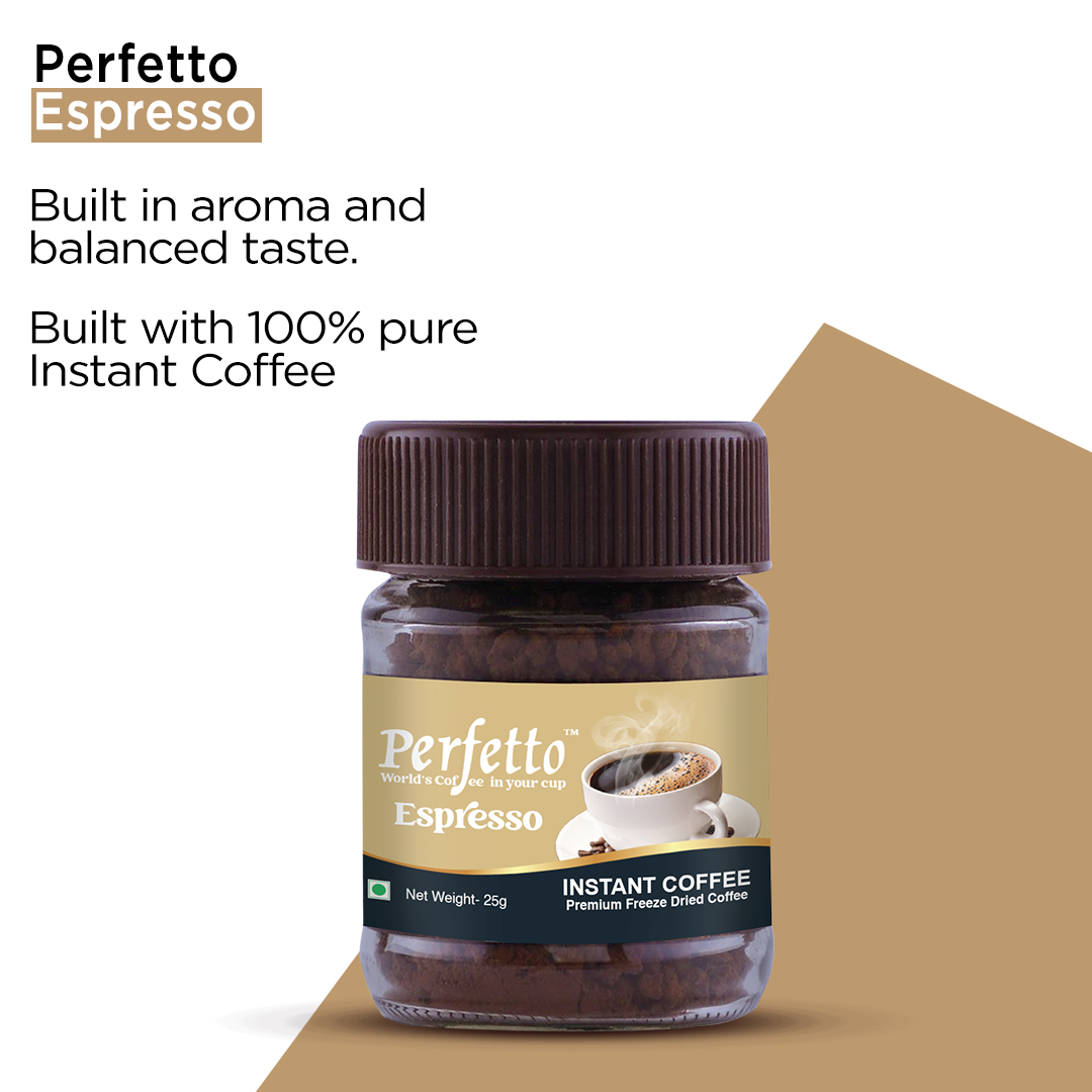 Perfetto Espresso 25g Jar