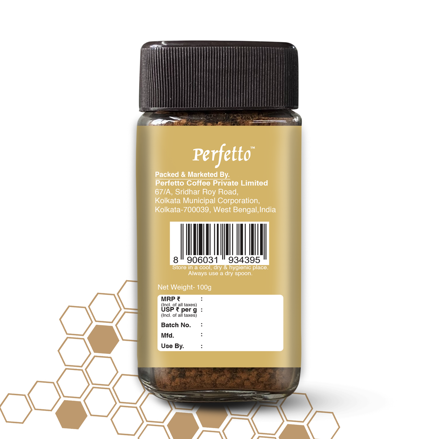 Perfetto Espresso 100g Jar