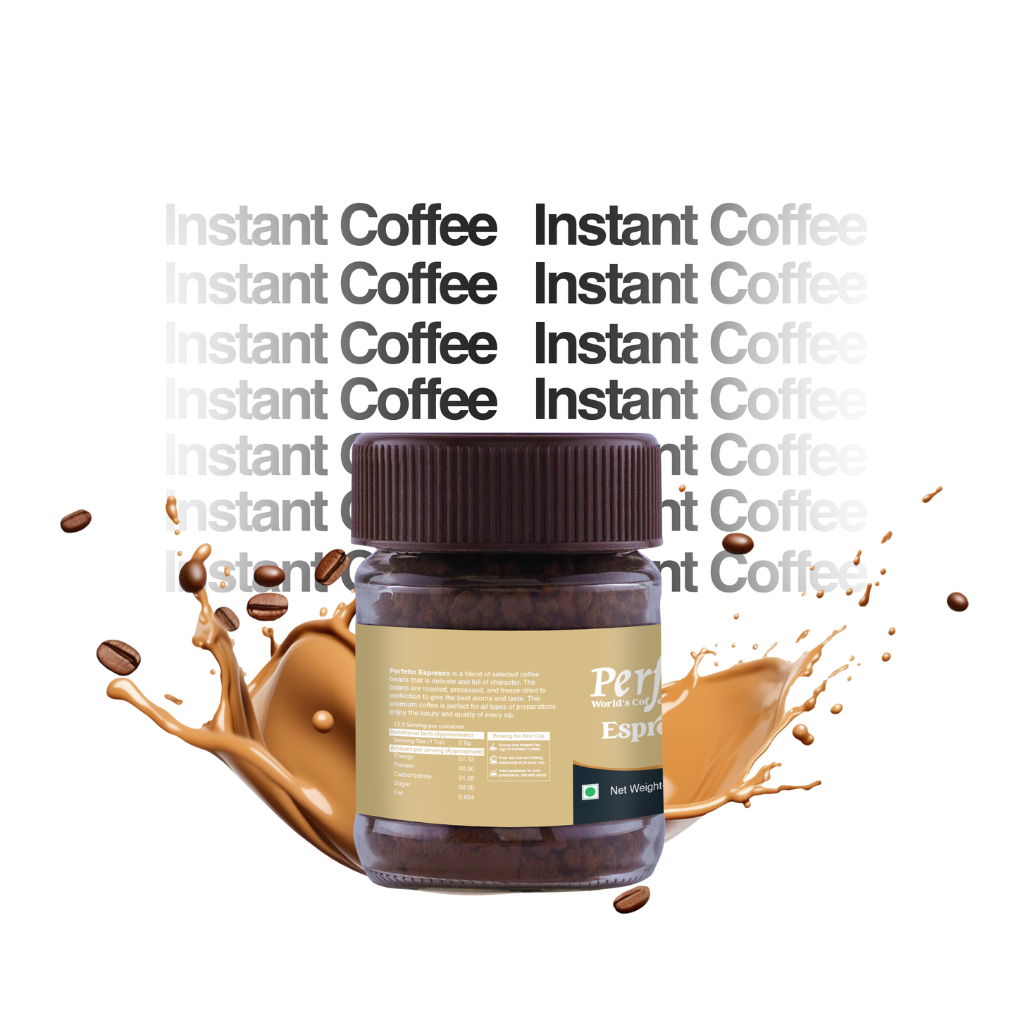 Perfetto Espresso 25g Jar