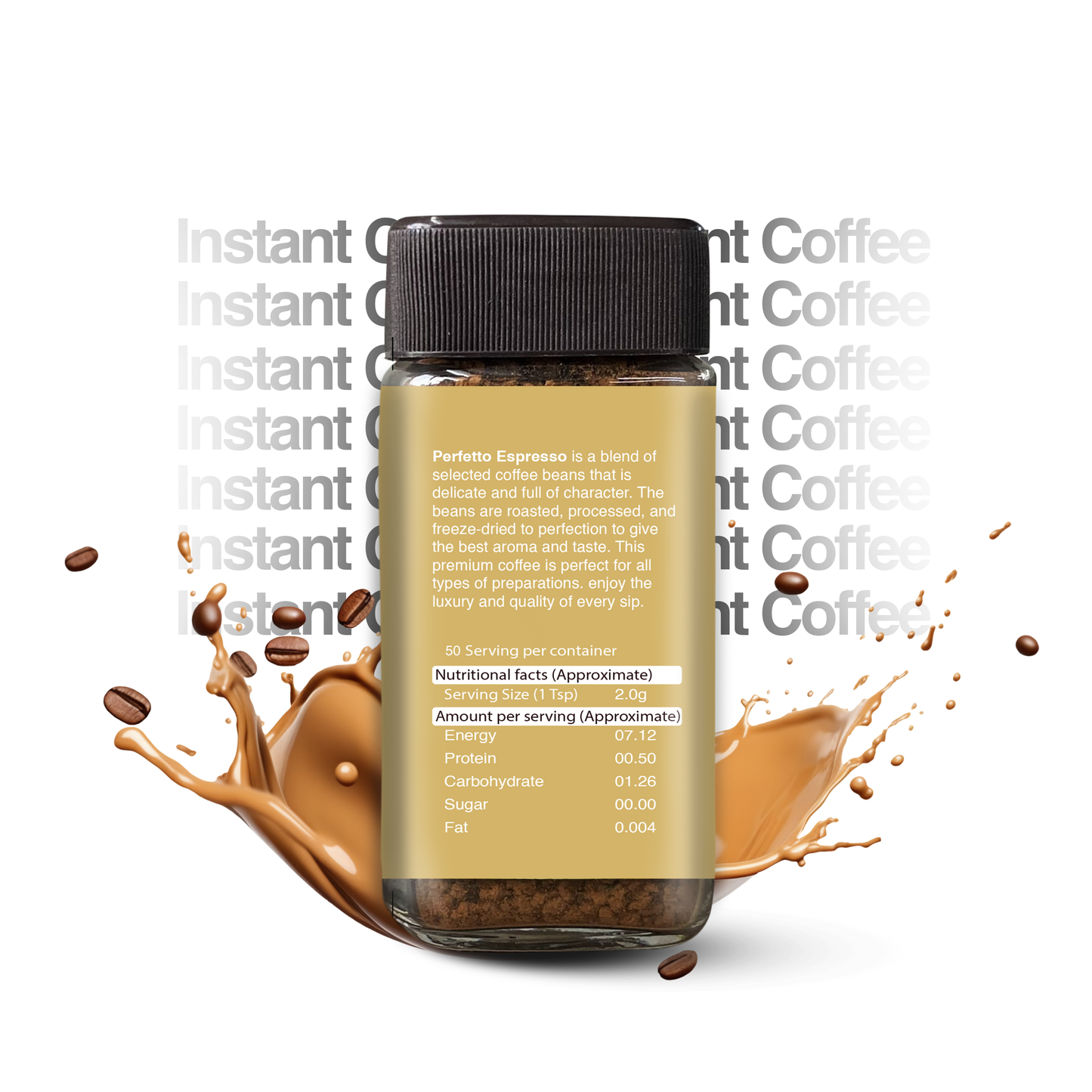 Perfetto Espresso 100g Jar